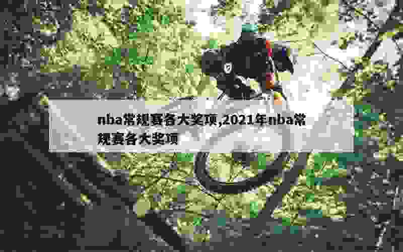 nba常规赛各大奖项,2021年nba常规赛各大奖项