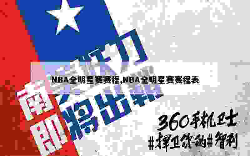 NBA全明星赛赛程,NBA全明星赛赛程表