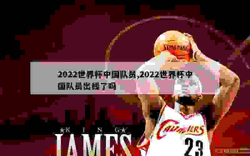 2022世界杯中国队员,2022世界杯中国队员出线了吗